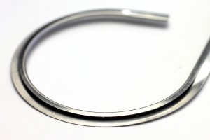 0.3 mm stainless steel sheet U-shaped bending + R-processed