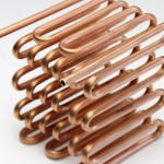 Single copper pipe 4 m processed
