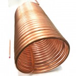 Copper pipe Φ16×t1 Φ380