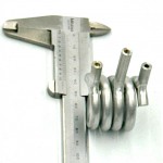 Alminium Φ8 穴あけ